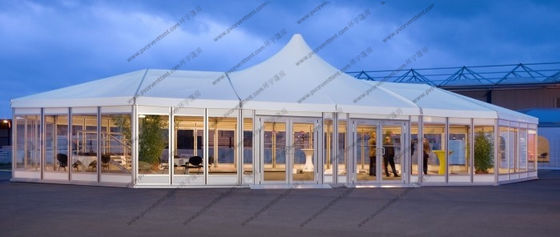 Tienda mezclada por encargo del PVC del banquete de boda del alto pico para el acontecimiento de la capacidad de 500 personas